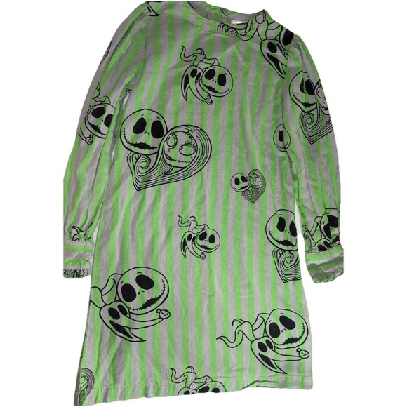 Nightmare Before Christmas dress/sleeping shirt, Jack & Zero & Sally Youth 7/8 - Picture 2 of 8